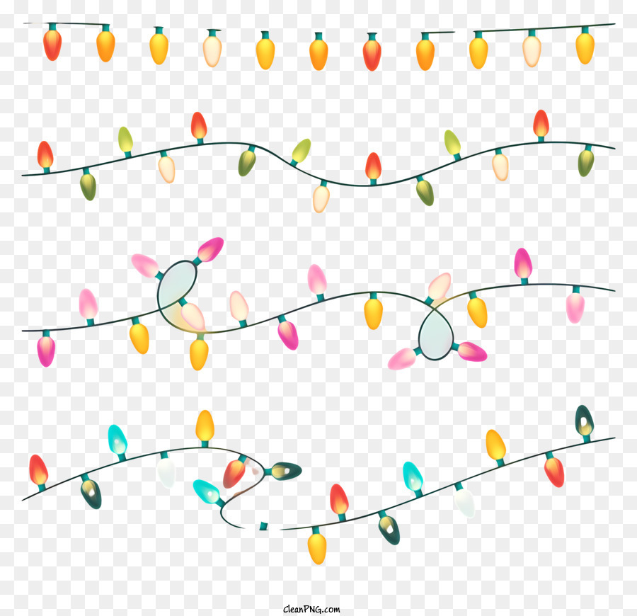 Luces De Navidad Luces Coloridas Luces Colgantes Imagen Png Imagen