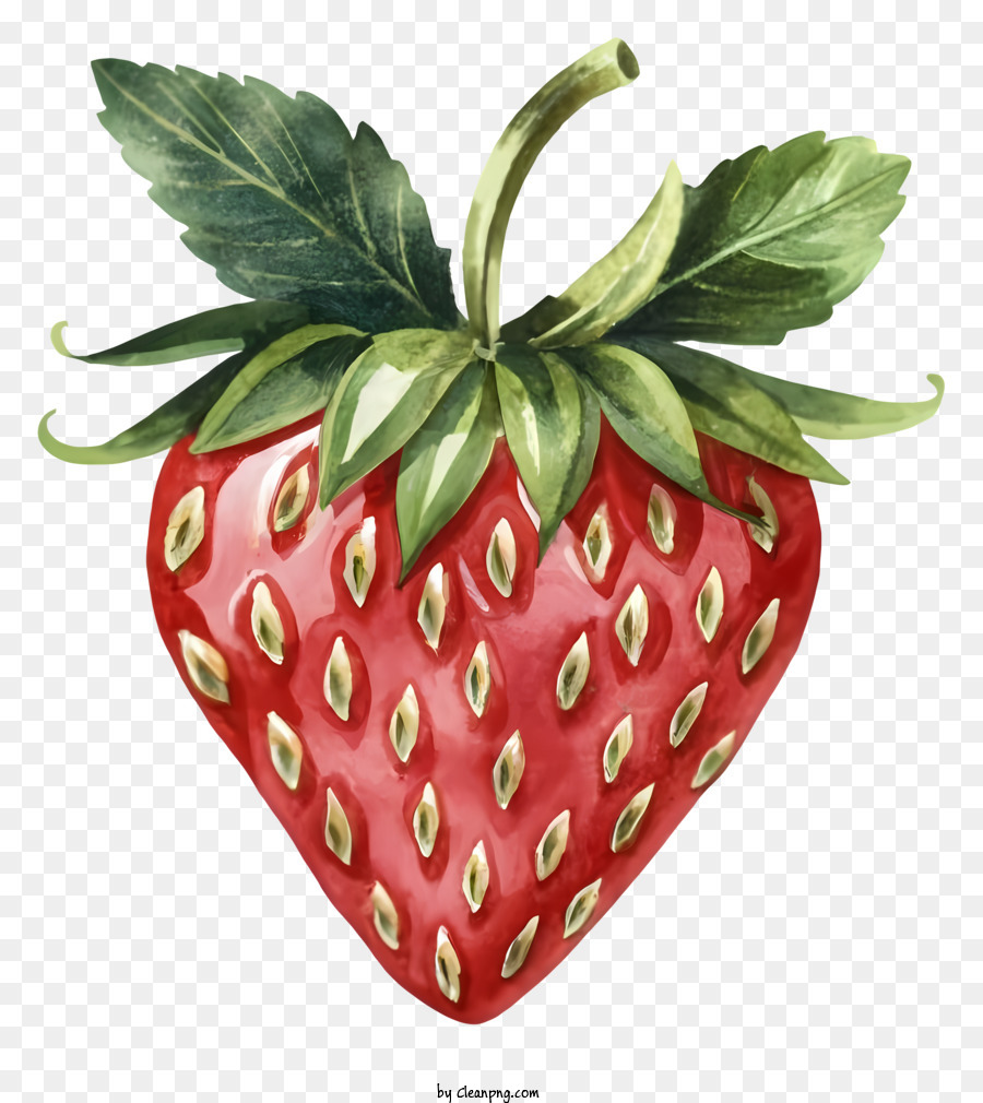 Fresa Fruta En Forma De Coraz N Rojo Fresa Imagen Png Imagen