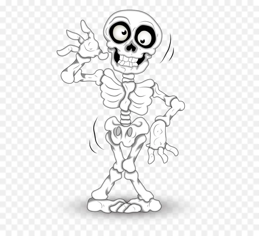 Esqueleto，Halloween PNG