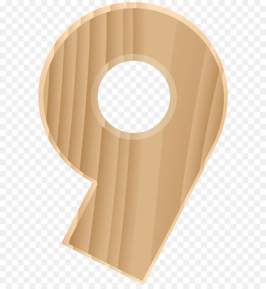 Número Nueve De Madera，Madera PNG