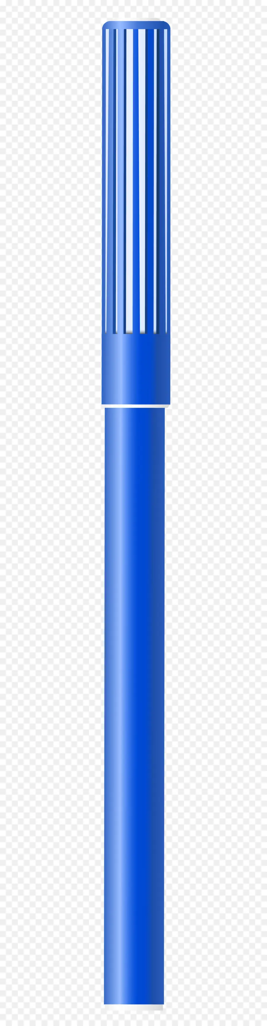 Bolígrafo Azul，Tapa PNG