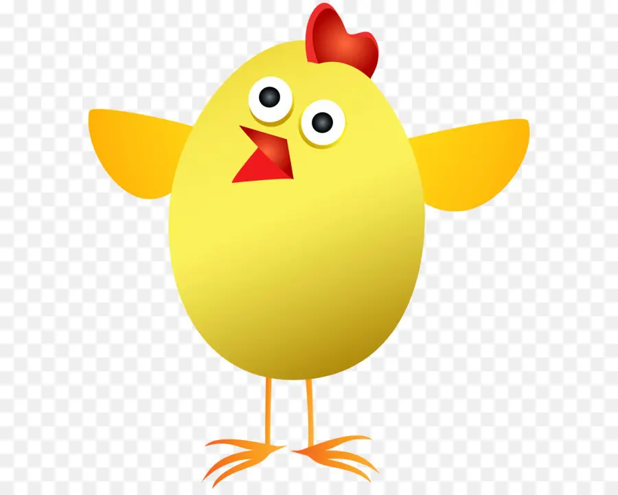 Pollo De Dibujos Animados，Lindo PNG