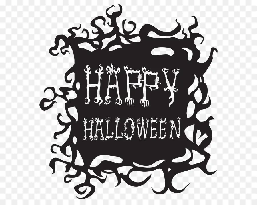 Signo De Halloween，Texto PNG