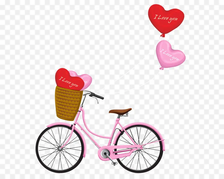 San Valentín S Día，Bicicleta PNG