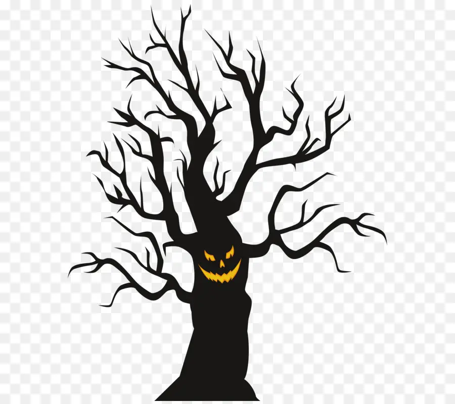 Árbol，Halloween PNG