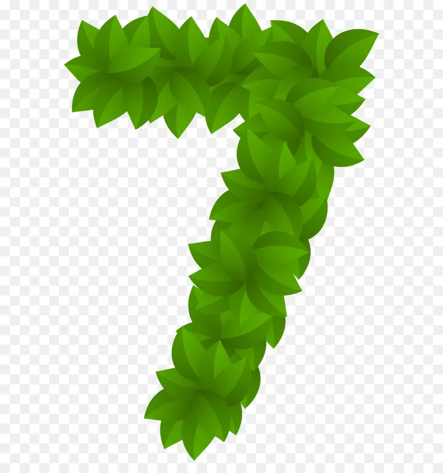 Verde，Número PNG