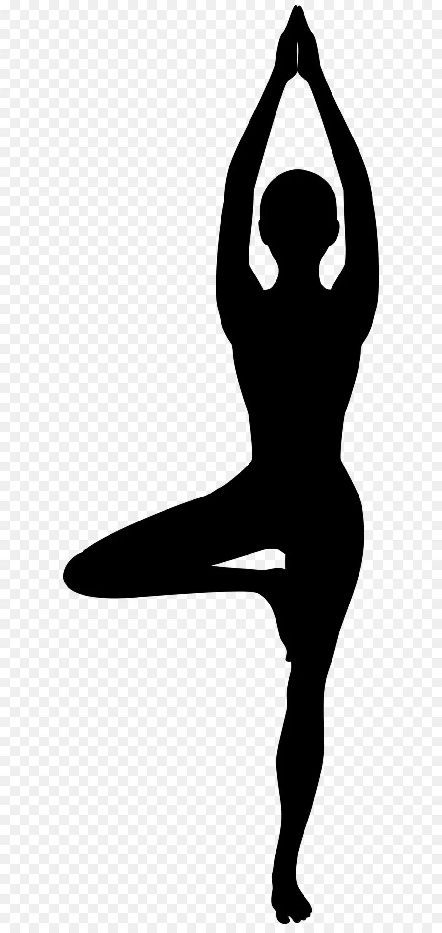Yoga，Silueta PNG