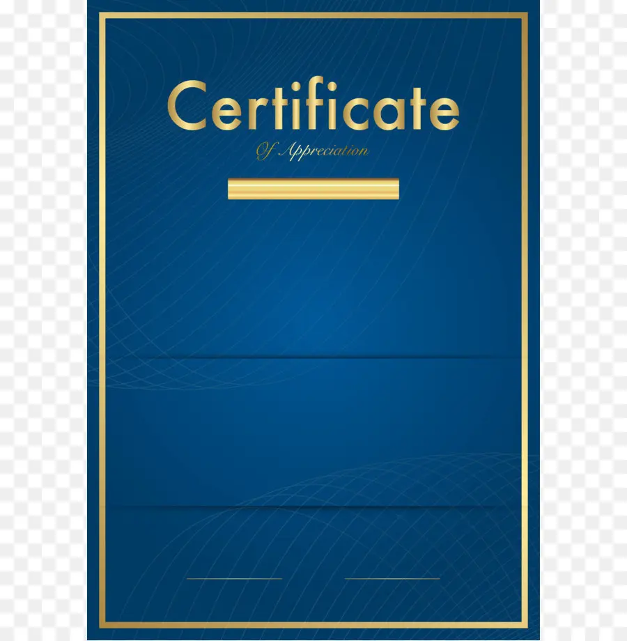 Certificado，Apreciación PNG