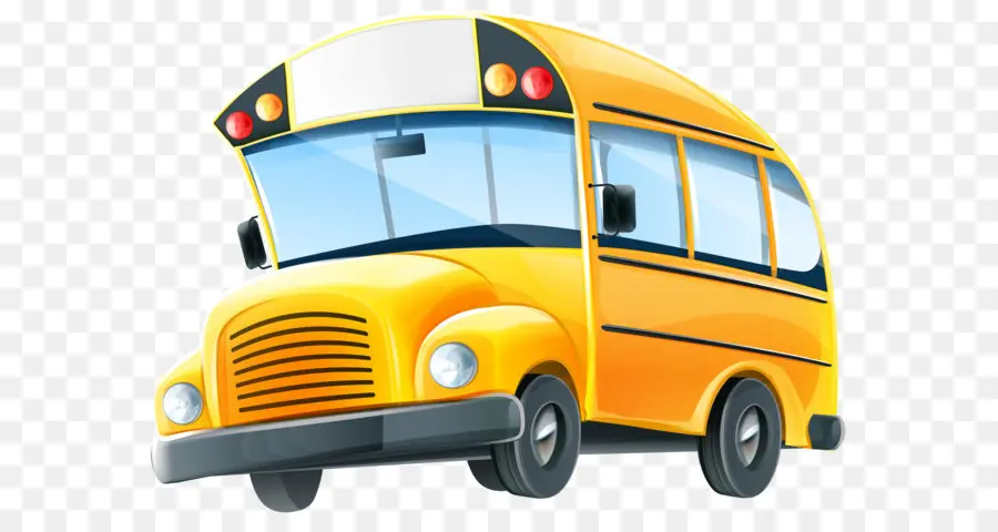 Autobús，La Escuela En Autobús PNG