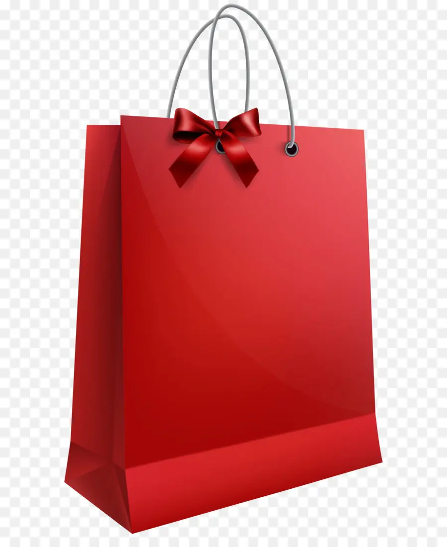 Bolsa De Regalo Roja，Compras PNG