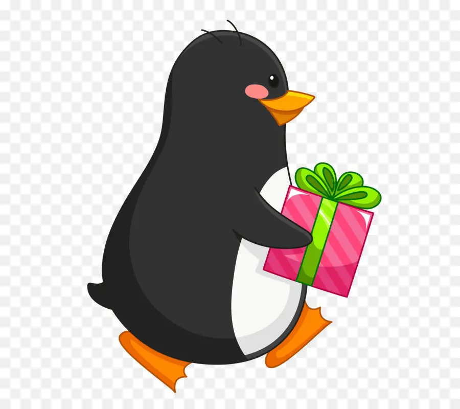 Pingüino，Regalo PNG