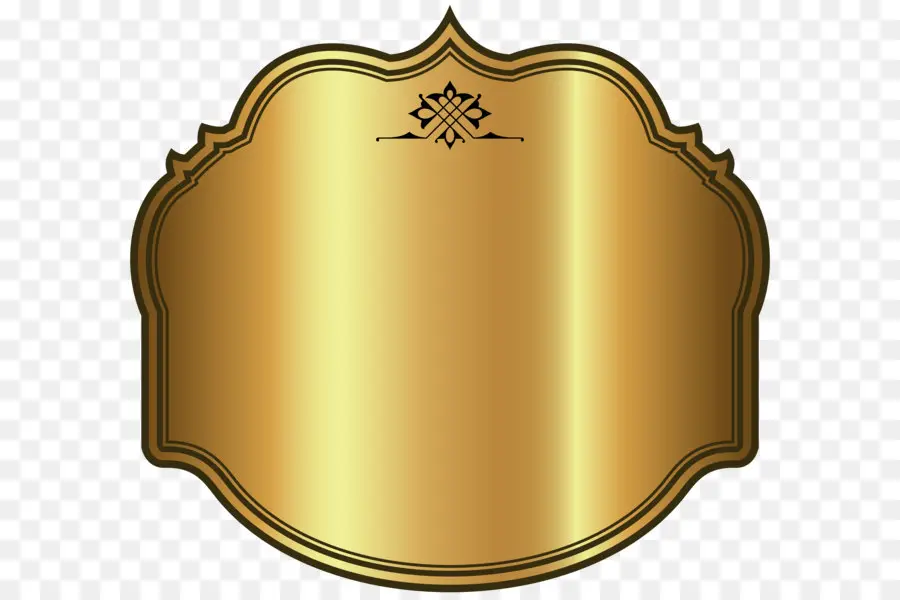 Placa De Oro，Etiqueta PNG