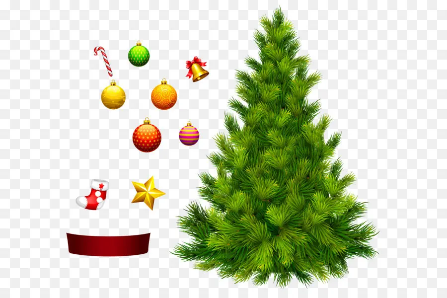 Navidad árbol，La Navidad PNG