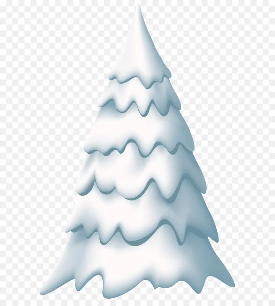 árbol Nevado，Invierno PNG