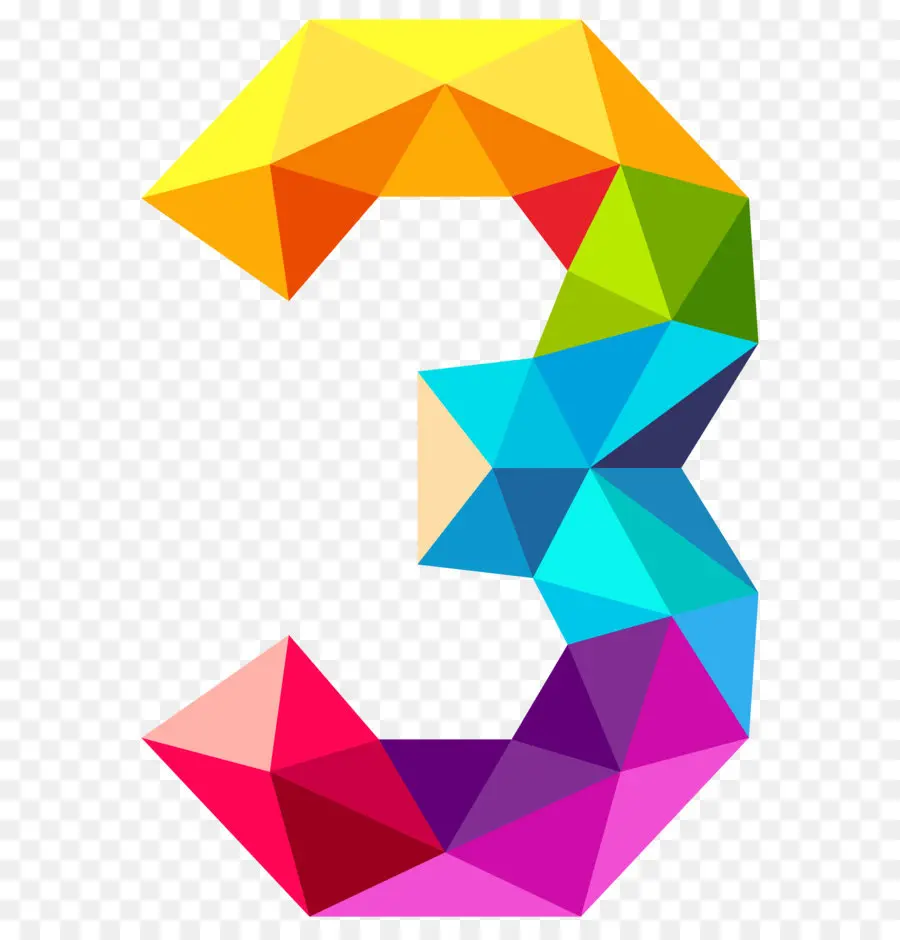 Número De，Triángulo PNG