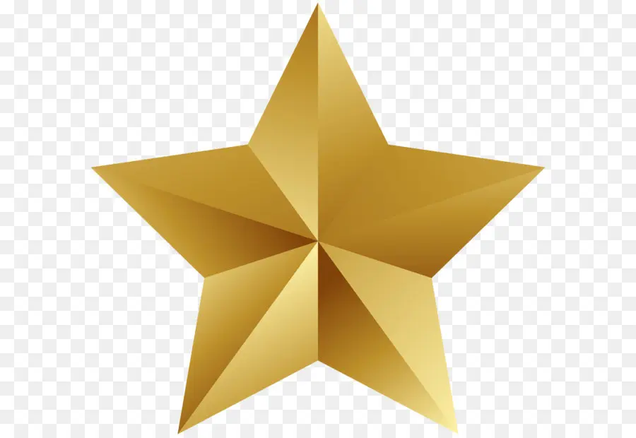 Estrella，Oro PNG