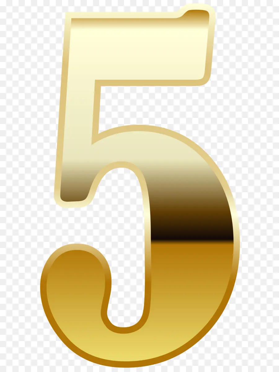 Numero 5，Oro PNG