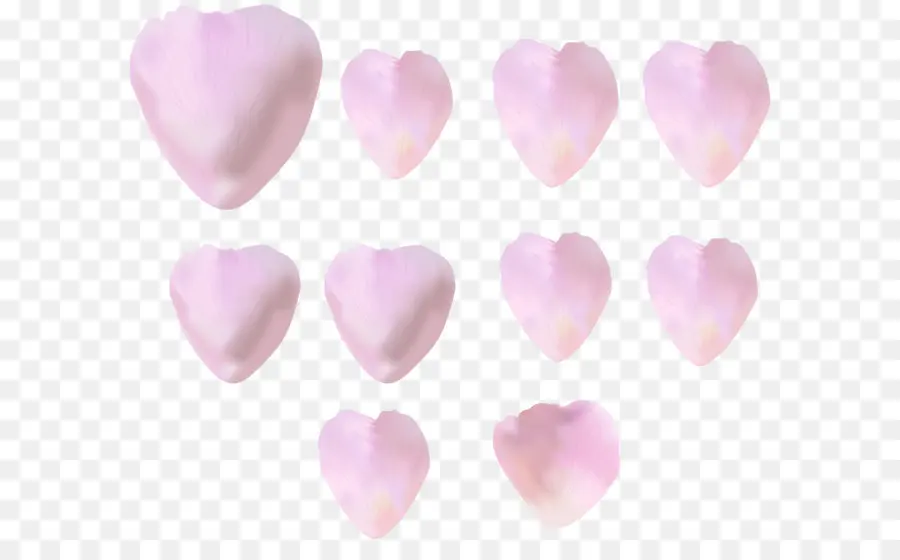 Corazones Rosados，Amar PNG