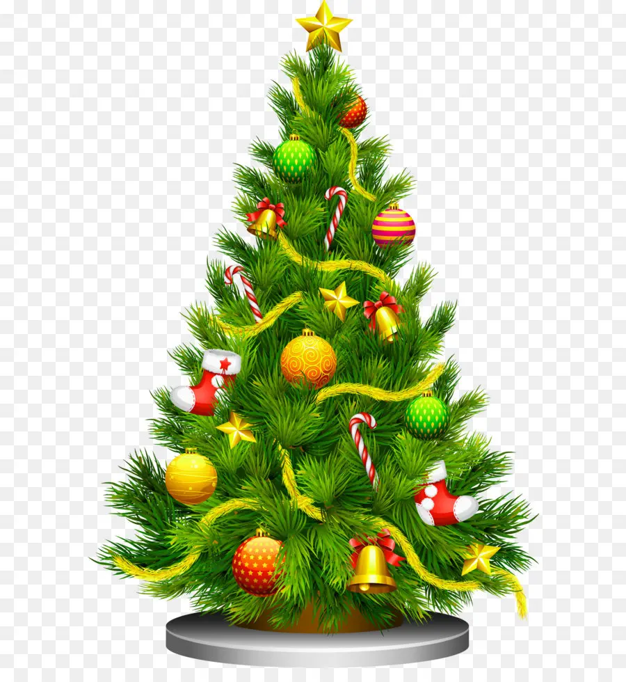 Luz De La Noche，Navidad árbol PNG