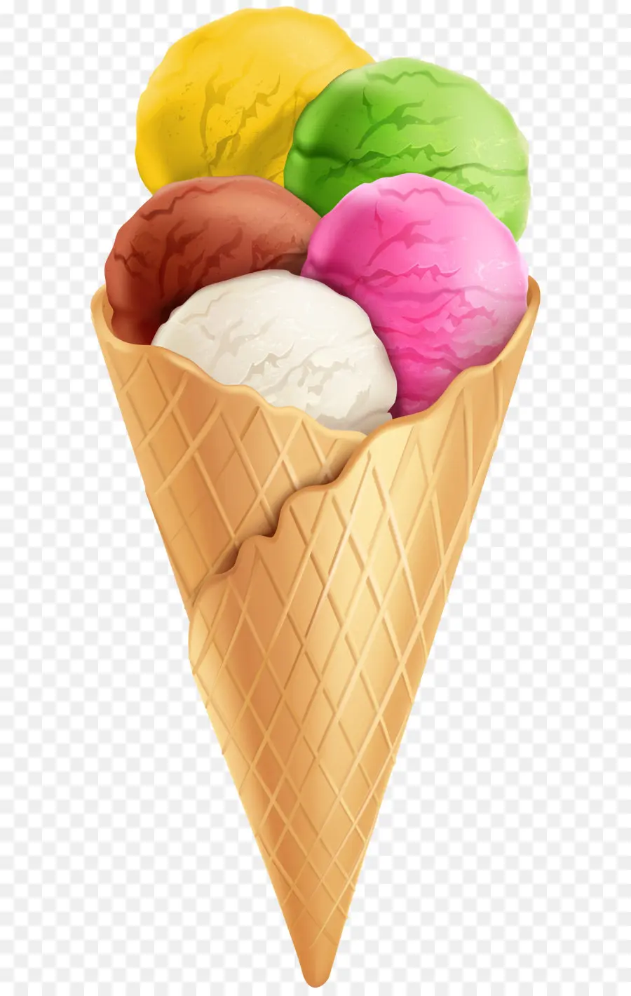 Helado，Helado De Cono PNG