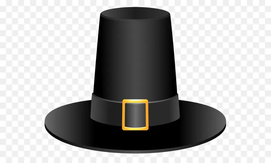 Sombrero De Peregrino Negro，Hebilla PNG