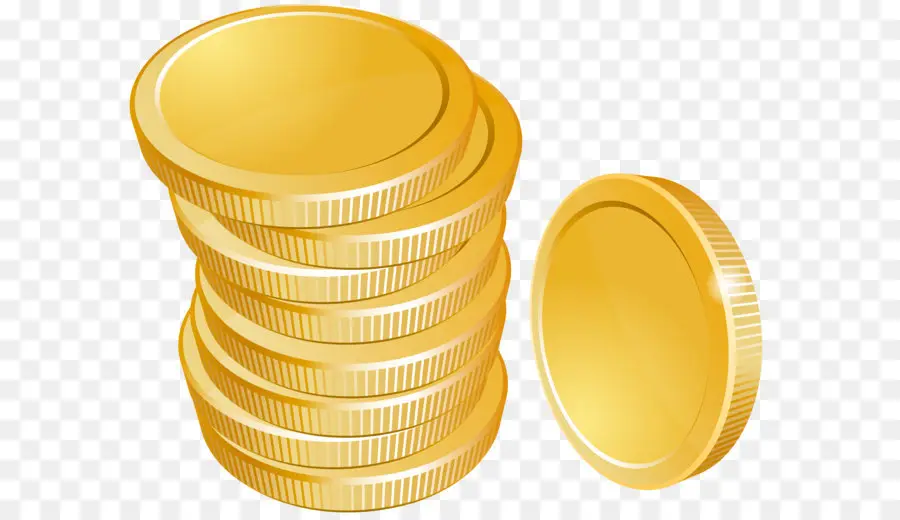 Monedas De Oro，Pila PNG