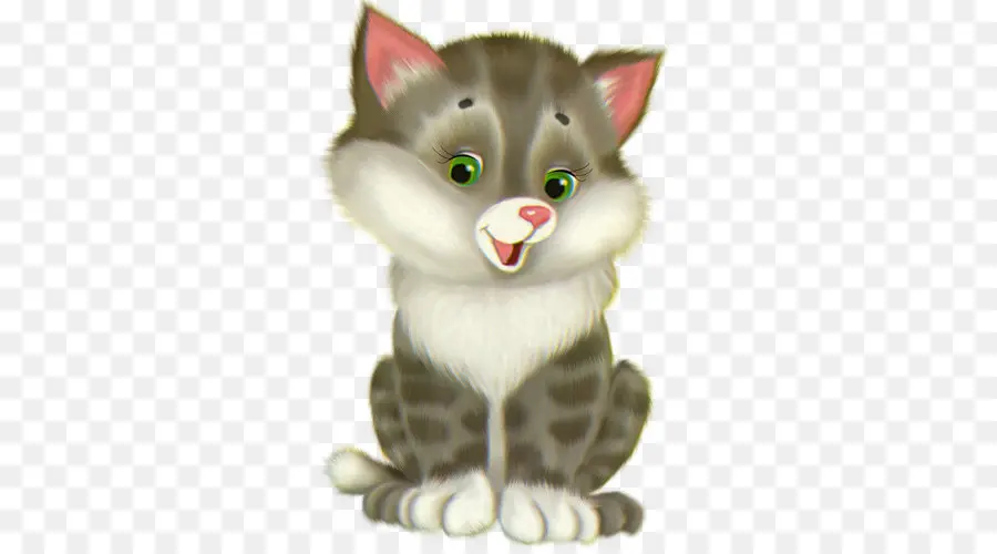 Gato De Dibujos Animados，Gatito PNG