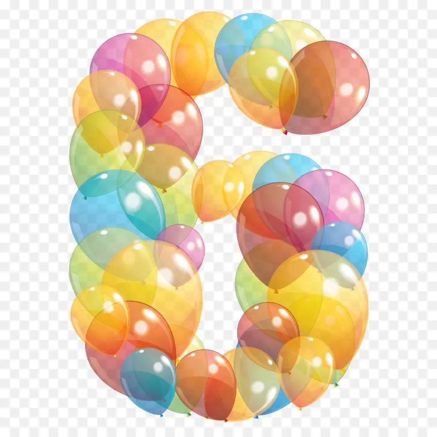 Numero 5，Globos PNG