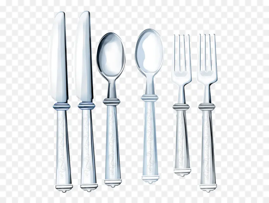 Cubiertos De Plata，Cuchillo PNG