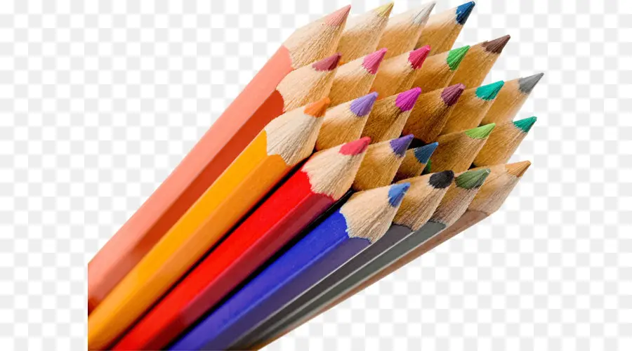 Lápices De Colores，Dibujo PNG