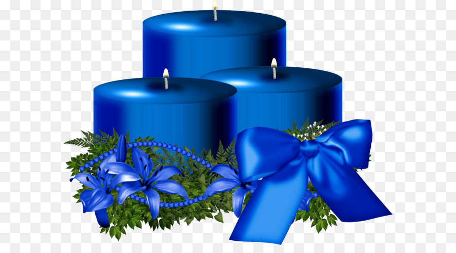 Velas Azules，Azul PNG