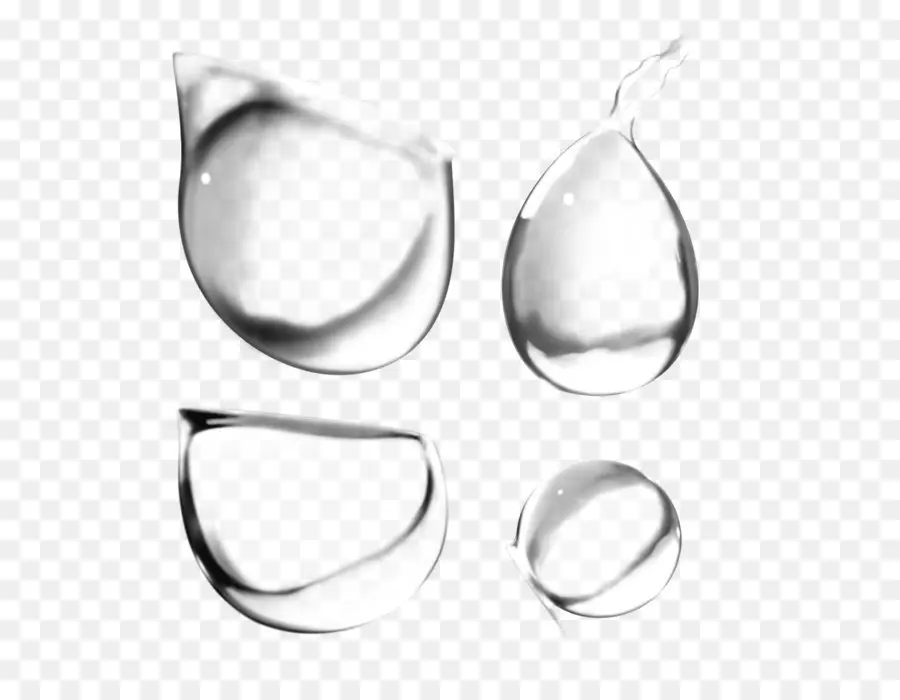 Gotas De Agua，Transparente PNG