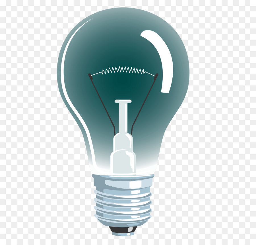 Bombilla De Luz Azul，Electricidad PNG