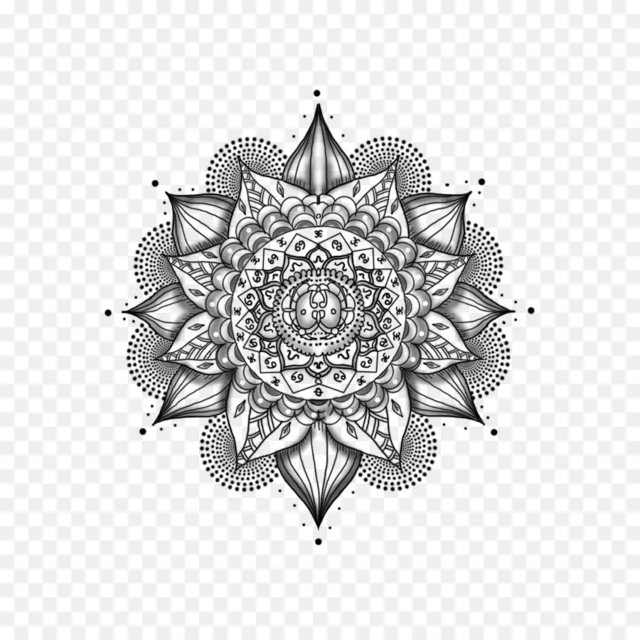 Mandala，Tatuaje PNG