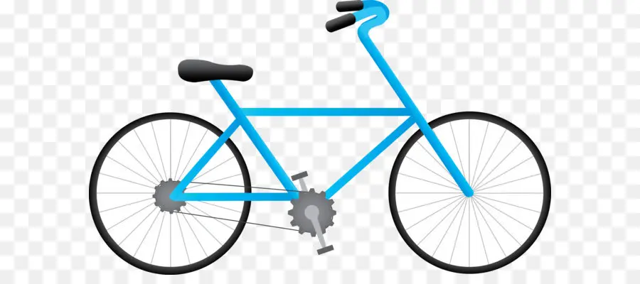 Bicicleta Azul，Bicicleta PNG