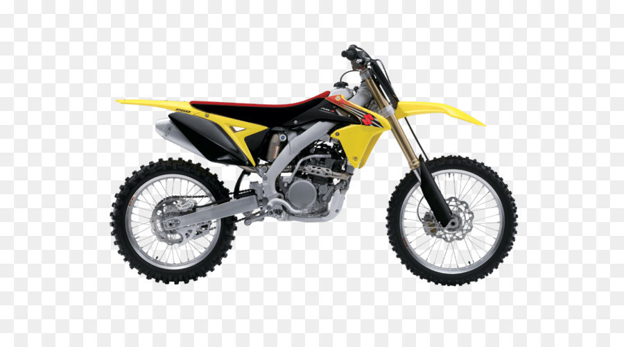 Moto De Cross Amarilla，Bicicleta PNG