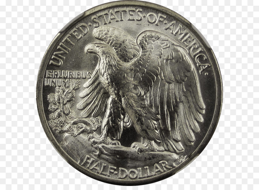 Moneda De Medio Dólar，Águila PNG