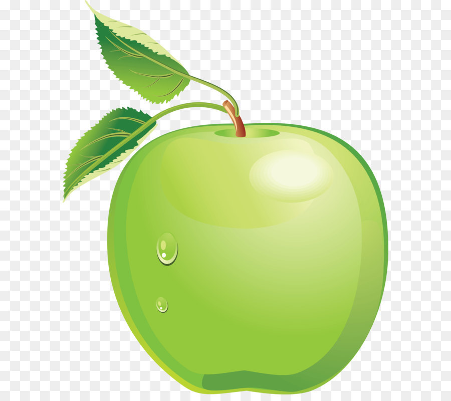 Manzana Verde，Saludable PNG