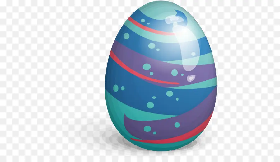 Rojo Easter Egg，Pascua Huevo PNG