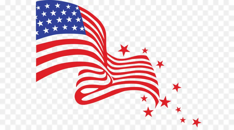 Bandera Americana，Estrellas PNG