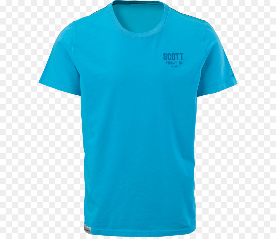 Camiseta Azul，Vestir PNG