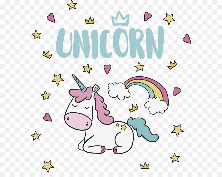 Unicornio，Arcoíris PNG