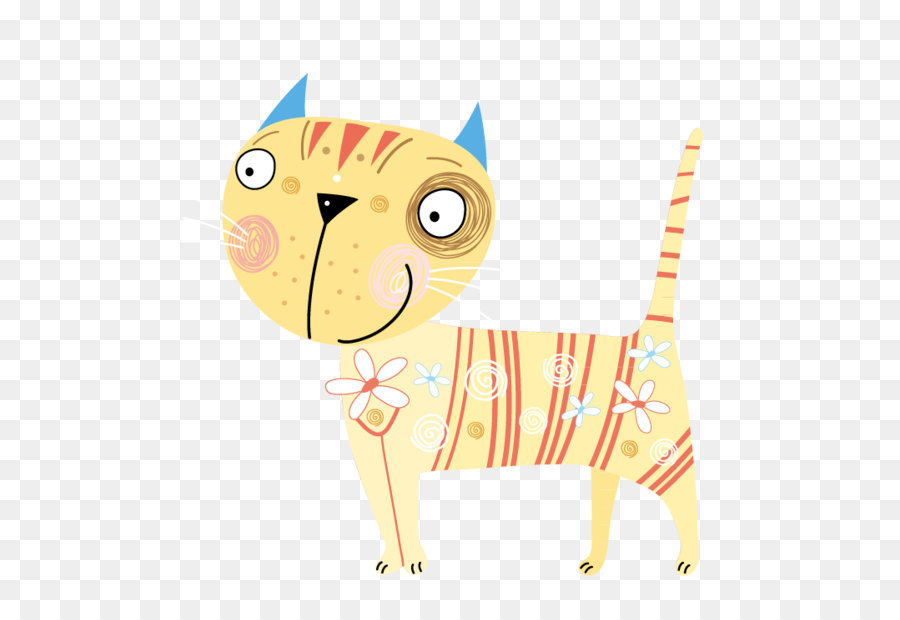 Lindo Gato Garabato，Dibujos Animados PNG