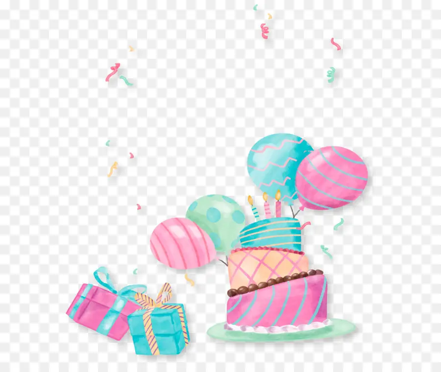 Pastel De Cumpleaños，Torta PNG
