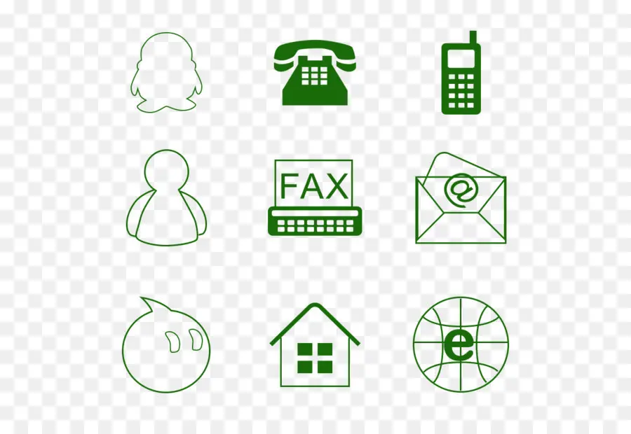 Iconos De Comunicación，Teléfono PNG