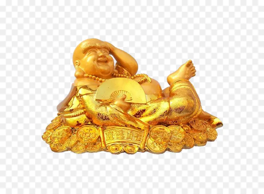 Golden Buda，Maitreya PNG