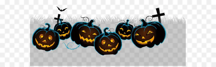 Calabazas De Halloween，Jack O' Lantern PNG