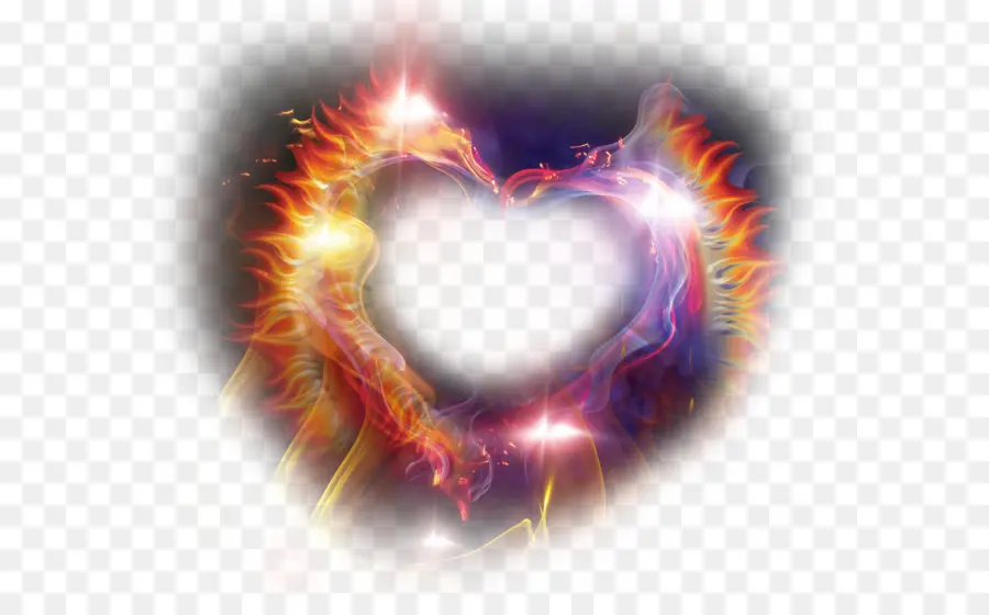 Corazón Ardiente，Fuego PNG