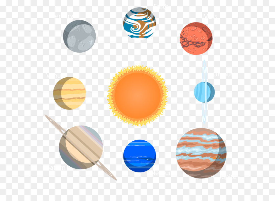 Sistema Solar，Vector PNG