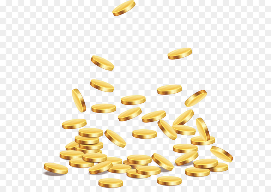 Moneda，Oro Moneda PNG